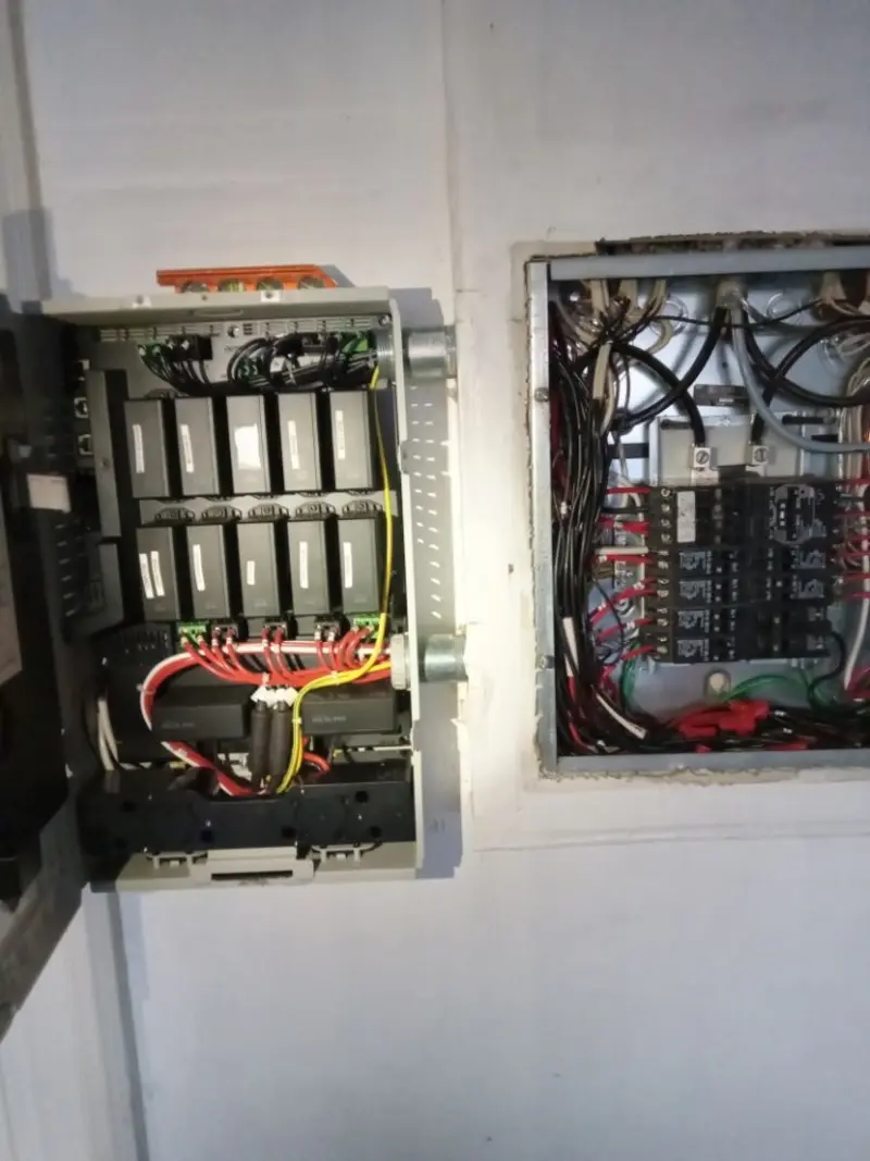 Electrical panel upgrade completed for Indoor Lighting Installation in Warren